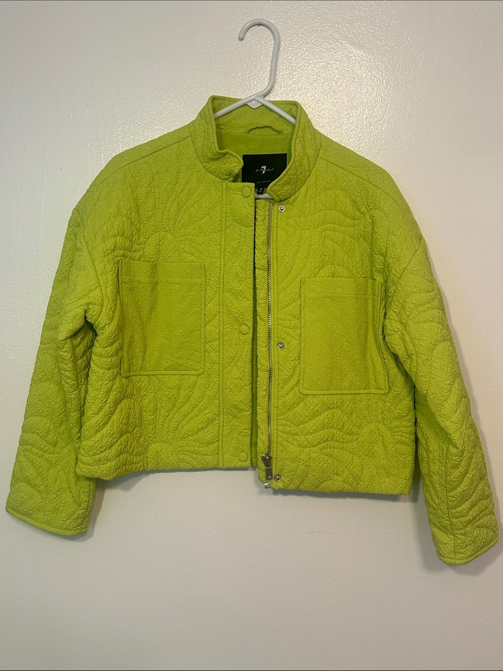 7 For All Mankind quilted puffer jacket